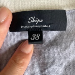 シップス　半袖ニットの画像