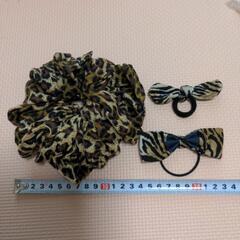 ハンドメイド　シュッシュ＆ヘアゴム③の画像