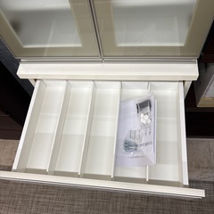 値下げしました‼️配達可【食器棚】【ニトリ】クリーニング済み【管理番号11607】金の画像