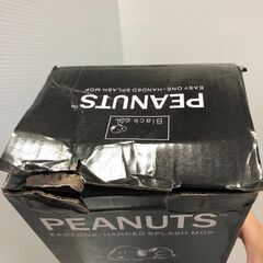 ☆【未使用品】PEANUTS スヌーピー スプラッシュ モップ スティッククリーナー SPLASH MOP Black 黒 掃除 清掃(NF250624) 546-10の画像