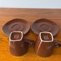 KEYUCAなど渋めカラー　コーヒーカップまとめての画像