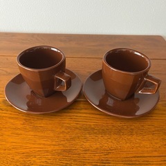 KEYUCAなど渋めカラー　コーヒーカップまとめての画像