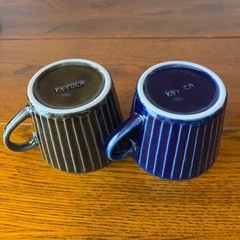 KEYUCAなど渋めカラー　コーヒーカップまとめての画像