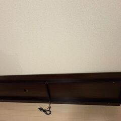 大型デスク付ロフトベッドお譲りしますの画像