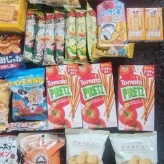 決まりました☆いろいろお菓子の画像