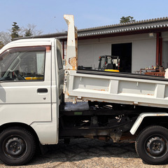 ダイハツハイゼットトラック ダンプ 3方開 4WD・PTO油圧式ダンプ・AC・PSの画像
