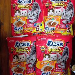 【値下げ】ペットフード　キャットフードドライ大容量5キロの画像