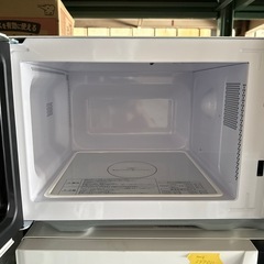 美品 2023年　日立 電子レンジ HMR-FT19A ホワイト19Lの画像