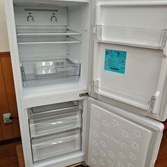 Haier ハイアール JR-NF148CK ノンフロン冷凍冷蔵庫  ホワイト 148L 2ドア 2023年製の画像