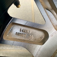 トヨタ　タンク　ルーミー　パッソ　純正14インチ　1本の画像