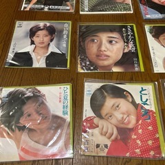 山口百恵　中古レコード　17枚まとめ売の画像