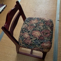 三面鏡　鏡台　椅子付きの画像