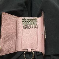 coach コーチ 6連キーケース　ピンクの画像