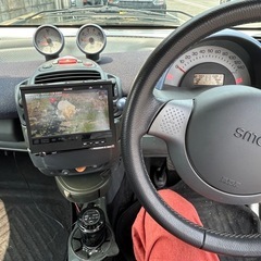 スマートクーペ　軽登録　希少色　ニューメリックブルーの画像