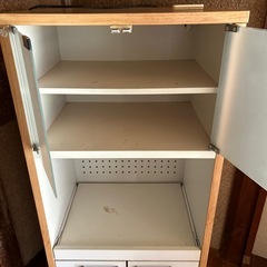 値下げします‼️レンジ台の画像