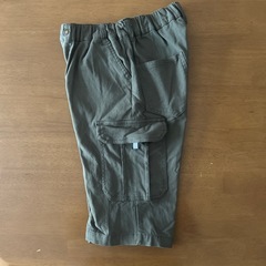男児150カーキハーフパンツの画像