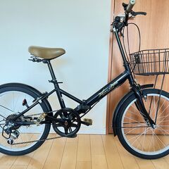 THREE STONE 折りたたみ自転車20インチ シマノ外装6段変速　引取専用①の画像