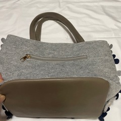 未使用品　花モチーフバックの画像