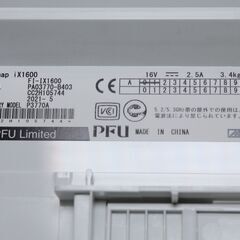 【現状品】PFU/ScanSnap iX1600/FI-IX1600A/ドキュメントスキャナー ⑥の画像