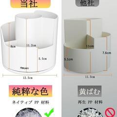 回転　ペン立て メイクブラシ　文房具収納ボックス 大容量の画像