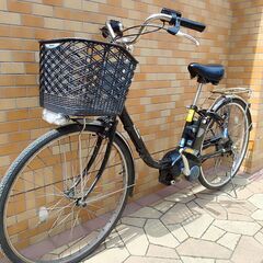  パナソニック 電動アシスト自転車 ビビTX（ブラック／26インチ）の画像