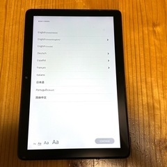 ※追記　Fire HD 10タブレットの画像