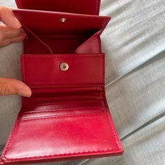 赤い財布ですの画像
