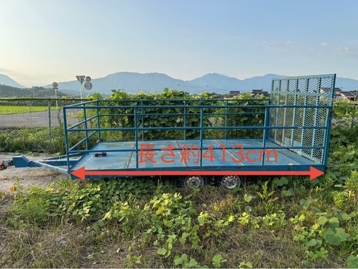 牽引　トレーラー　　積載　運搬　直接引き取り限定