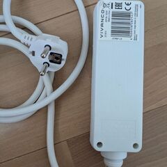 延長コード（ヨーロッパ電源）の画像