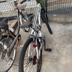 自転車　パンク　要修理
の画像