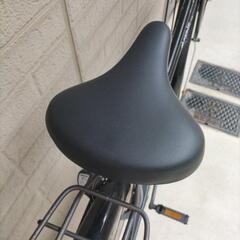 後輪パンク自転車　6段変速の画像