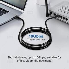 薄型イーサネットケーブル LANケーブル １０M　 フレキシブル PCルーターの画像