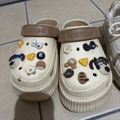 厚底靴2点セット23センチの画像