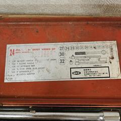 ソケットレンチ セット 24pc 工具の画像