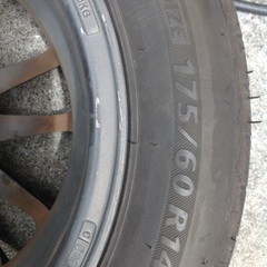 175/60R14 14インチ タイヤ ホイール4本セットの画像