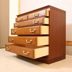 人気のmaruni(マルニ)の地中海シリーズの5段6杯チェストです