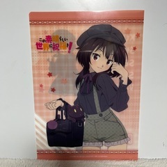 美品]この素晴らしい世界に祝福を！クリアファイルセットの画像