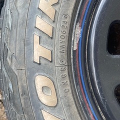 デリカD5 TOYOオープンカントリーRT 235/70R16 ホイル4本セットの画像