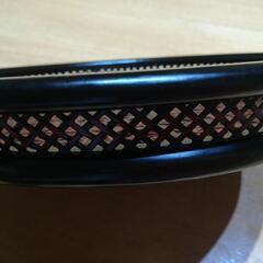 籃胎漆器（らんたいしっき）のお盆の画像