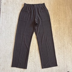 ストレッチダークグレーワイドパンツ　L★辻堂まで！の画像