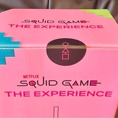 お値下げ！韓国限定　公式【イカゲーム】Squid Game The Experience  VIPチケット お土産　タンブラー　記念品　非売品　黒　1.2L イカゲーム　体験型　Netflix ネットフリックスの画像