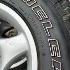 LT215/75R15 6Jアルミホイールセットの画像
