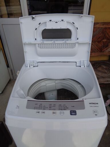 愛知岐阜/送料込★美品★2023年製★日立　5.0kg洗濯機　NW-50H 全自動洗濯機 NW-50H ： 洗濯機・衣類乾燥機 ： 日立の家電品