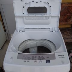 HITACHI 日立　5.0Kg全自動洗濯機　NW-50E　中古の画像