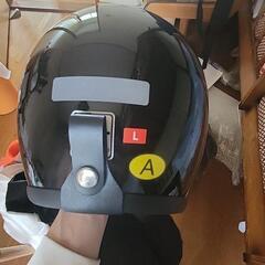 ブラック ジェットヘルメット 500tx 500-tx ヘルメット バイザー付きの画像