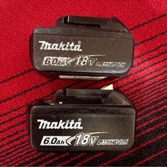 純正マキタリチウムイオンバッテリーBL1860B 充電回数52,53の画像