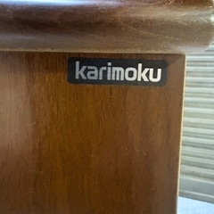 【福岡】【美品】カリモク karimoku 飾り棚 アンティーク ヴィンテージの画像