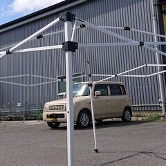 🔴山口市、簡単タープテント2.4×2.4m￥5500🔴美品実用品です❗の画像