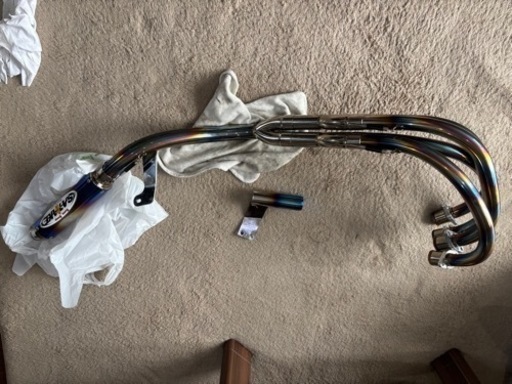 CBX400FCBX550FCBR400F用サタケステンレス左出し特注品