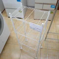 リユースのサカイ太田店★ジモティ割あり★  キャスター付きラック ホワイト H102×D28×W43 クリーニング済み OJ10175の画像